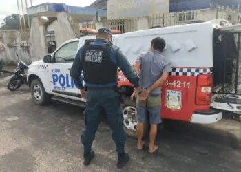 Homem é preso por ameaçar de morte enteada grávida em Santa Maria do Pará