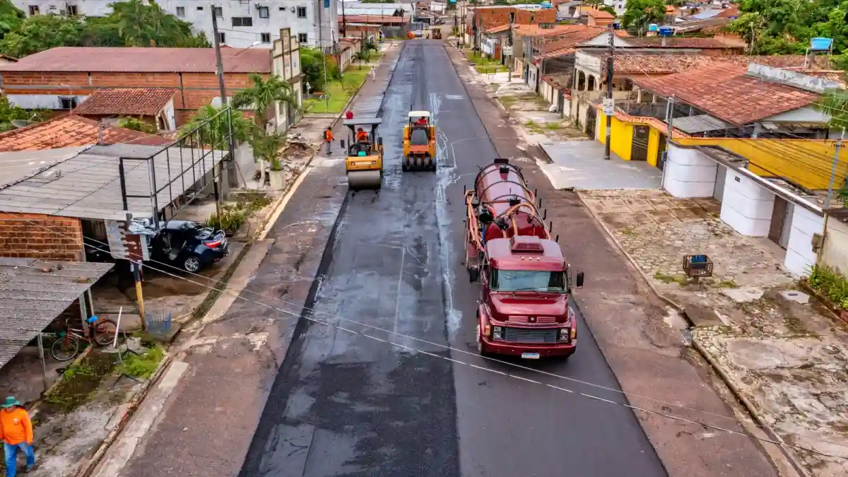 Mais de R$ 3,5 milhões serão investidos na pavimentação de vias urbanas em Castanhal