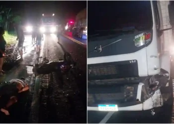 Motociclista morre após grave colisão com caminhão na BR-010, em Irituia