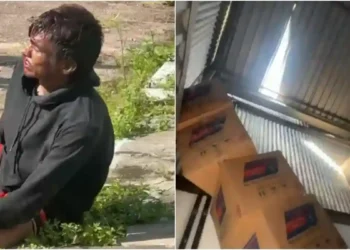Suspeito é detido por populares após invadir comércio pelo telhado em Castanhal
